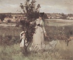 Berthe Morisot  - Bilder Gemälde - Versteckspiel