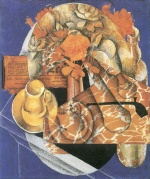 Juan Gris - paintings - Blumen
