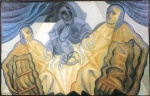 Juan Gris - paintings - Drei Masken