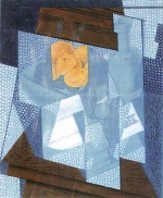 Juan Gris - paintings - Fruchtschale