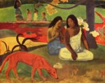 Paul Gauguin - paintings - Joyeusete (Arearea)
