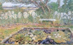 Childe Hassam  - paintings - Ein Garten auf Long Island