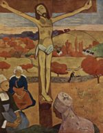 Paul Gauguin - Bilder Gemälde - Der gelbe Christus