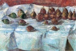 Childe Hassam  - Bilder Gemälde - Winter Sickle Pears (Birnen)