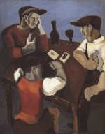 Helmut Kolle - Peintures - Les joueurs de cartes