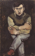 Helmut Kolle  - Peintures - Portrait d'Edmond