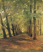 Max Liebermann - Peintures - Avenue à Overveen