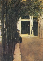 Max Liebermann - paintings - Altmännerhaus in Amsterdam
