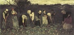 Max Liebermann - Bilder Gemälde - Arbeiter im Rübenfeld
