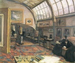 Max Liebermann - paintings - Atelier des Künstlers