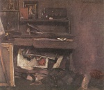 Max Liebermann - Bilder Gemälde - Atelierwinkel
