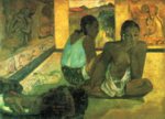 Paul Gauguin - paintings - The Dream (Te rerioa)
