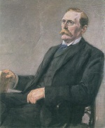 Max Liebermann - Peintures - Portrait de Wilhelm von Bode