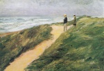 Max Liebermann  - Peintures - Mer et dune (sur la dune)