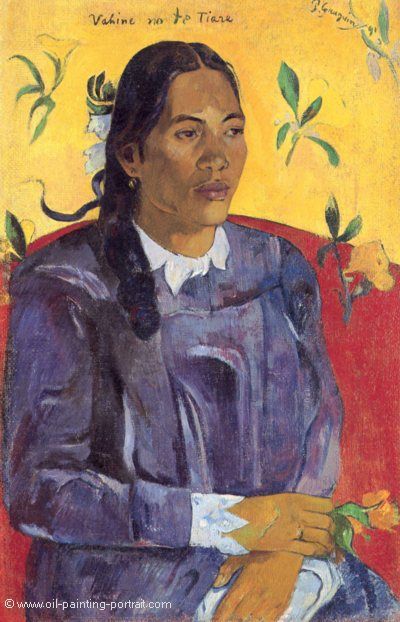 Woman with a Flower