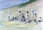 Max Liebermann  - Peintures - Après le bain
