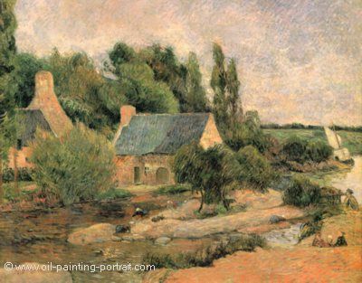 Washerwomen at Pont Aven