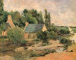Paul Gauguin  - Peintures - Les blanchisseuses de Pont-Aven