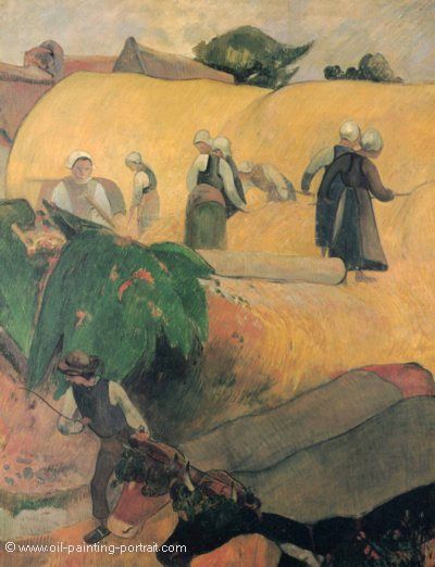 Ernte in der Bretagne