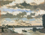 Jean Baptiste Armand Guillaumin  - Peintures - La Seine  à Ivry
