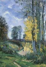 Jean Baptiste Armand Guillaumin  - paintings - Herbstlandschaft oder Höhe Bäume im Herbst