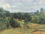 Jean Baptiste Armand Guillaumin  - Peintures - Paysage près de Pontoise