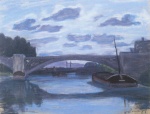 Jean Baptiste Armand Guillaumin  - Peintures - Pont-de-Seine, Paris