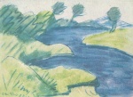 Otto Mueller - paintings - Auf den Halligen (Föhr)