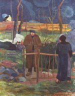 Paul Gauguin  - paintings - Bonjour, Monsieur Gaugin