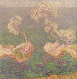 Walter Ophey - Peintures - Au bord de la Méditerranée