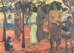 Paul Gauguin  - Peintures - Jours magnifiques (Nave nave Mahana)