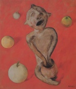 Walter Ophey  - paintings - Steinfigürchen mit Zierkürbis