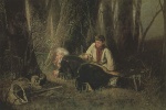 Wassilij Grigorjewitsch Perow  - paintings - Der Vogelfänger