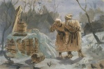 Wassilij Grigorjewitsch Perow  - Peintures - La mort de Flocon de neige