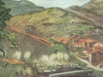 József Rippl Rónai - paintings - Banyuls-sur-Mer