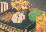 József Rippl Rónai - paintings - Chrysanthemenstillleben