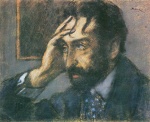 József Rippl Rónai - paintings - Der Architekt Joszef Vago