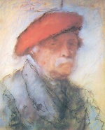 József Rippl Rónai - paintings - Letztes Selbstbildnis