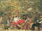 József Rippl Rónai  - Peintures - Oncle Piacsek avec des poupées