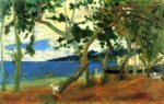 Paul Gauguin  - Peintures - Seacoast