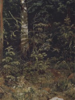 Ivan Ivanovich Shishkin - paintings - Birke und Vogelbeeren