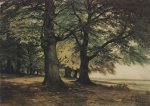 Iwan Iwanowitsch Schischkin - Peintures - La forêt de Teutoburg