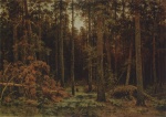Iwan Iwanowitsch Schischkin  - Peintures - Forêt de pins