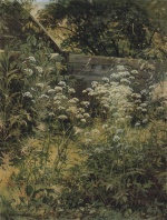 Ivan Ivanovich Shishkin  - paintings - Verwachsener Garten