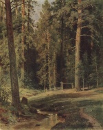 Ivan Ivanovitch Chichkine  - Peintures - Orée du bois