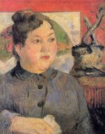 Paul Gauguin  - Peintures - Portrait de Mme Alexandre Kohler