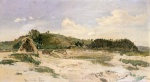 Carl Schuch - Peintures - Rivière dans la campagne romaine