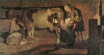 Giovanni Segantini - paintings - Le Due Madri