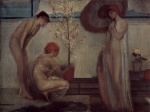 Giovanni Segantini - paintings - Lebensengel