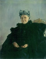 Walentin Alexandrowitsch Serow - Peintures - Portrait de Maria Feodorovna Morozova
